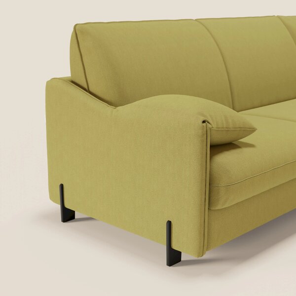 Primula divano letto angolare con materasso H18 cm - penisola contenit