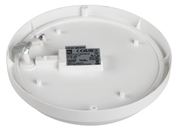 Kanlux 31498 - Plafoniera LED da bagno TOLU LED/18W/230V 4000K IP54 bianco