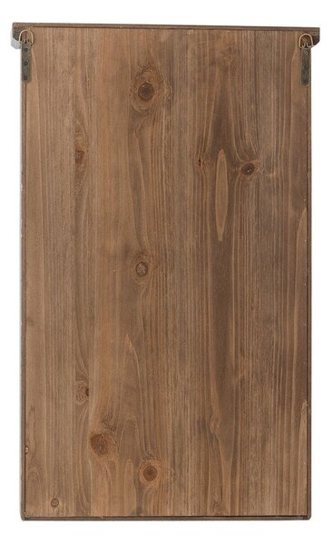 Vetrina nera in abete massiccio da appendere 50x80x14 cm Hazem – Bloomingville