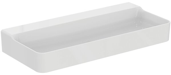 Ideal Standard Conca lavabo, sans trou pour robinet, sans trop-plein, 1000x450x145 mm, T380201, T380201