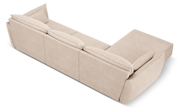 Divano angolare beige (angolo sinistro) Vanda - Mazzini Sofas