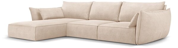 Divano angolare beige (angolo sinistro) Vanda - Mazzini Sofas