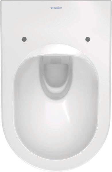 Duravit ME by Starck WC suspendu, Rimless, à fond creux, Durafix, 370x570mm, 252909AC00, 252909AC00