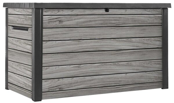 KETER Signature horizontal Contenitore da giardino 870 l, grigio tempesta KETER 263824