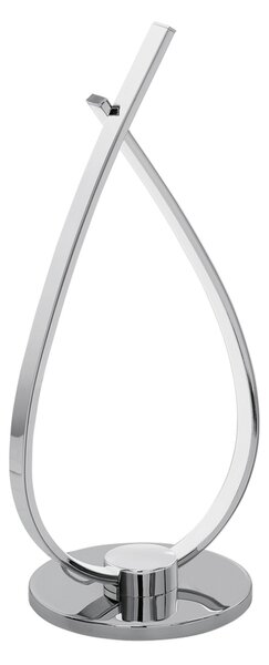 Lampada da tavolo Roncade LED 38cm 1200lm cromo lampada da tavolo