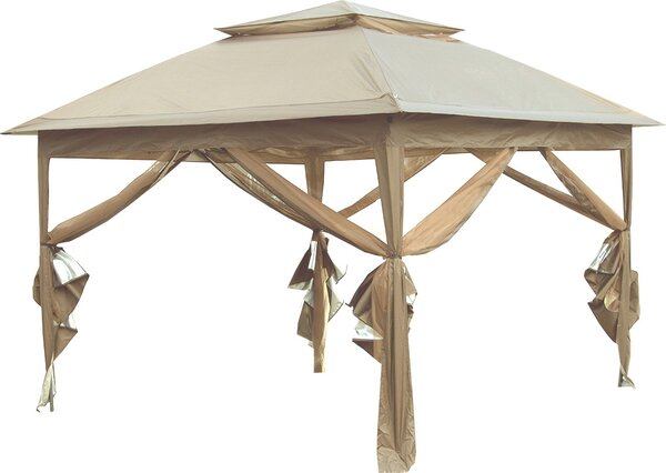 Gazebo da giardino Marimex con zanzariera (3x3x2,9 m) - beige