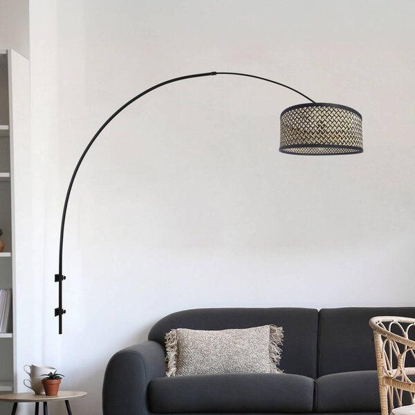 Steinhauer Applique da parete Sparkled Light, Nero, Soggiorno / Sala da pranzo, Metallo, Applique