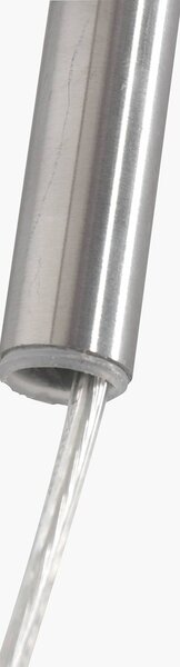 Steinhauer Applique da parete Sparkled Light, Alluminio / Grigio / Zincato, Soggiorno / Sala da pranzo, Metallo, Moderno, Applique