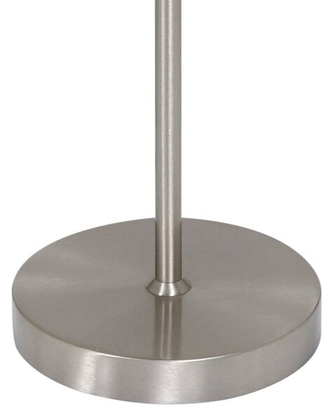 Mexlite Lampada da tavolo Noor, Alluminio / Grigio / Zincato, Soggiorno / Sala da pranzo, Metallo, Lampada da tavolo