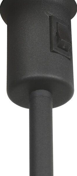 Mexlite Lampada da tavolo Noor, Nero, Soggiorno / Sala da pranzo, Metallo, Lampada da tavolo