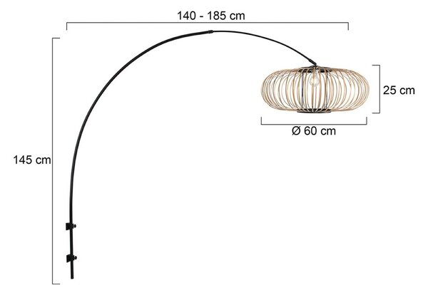 Steinhauer Applique da parete Sparkled Light, Nero, Soggiorno / Sala da pranzo, Metallo, Applique