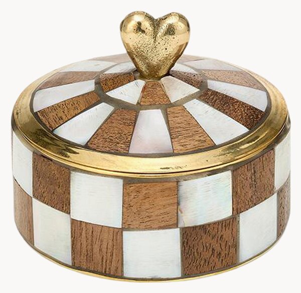 Scatola decorativa fatta a mano Heart Circus