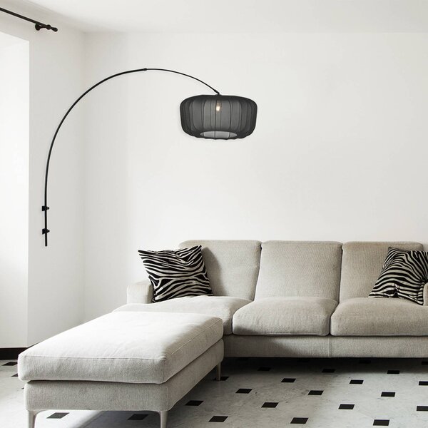 Steinhauer Applique da parete Sparkled Light, Nero, Soggiorno / Sala da pranzo, Metallo, Moderno, Applique