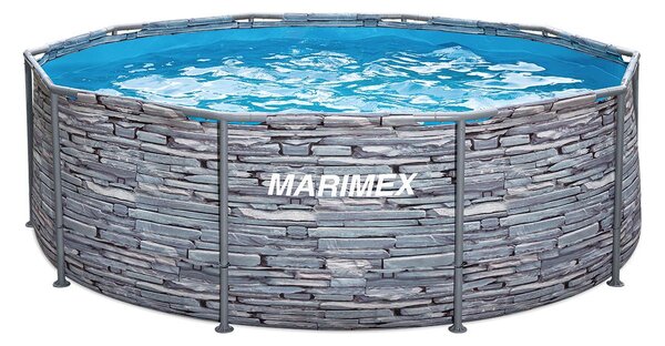 Piscina fuori terra Florida Pool 366 x 99 cm senza accessori - effetto pietra