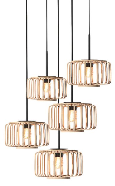 Steinhauer Lampada a sospensione Breeza Beache, dimmerabile, Nero, Soggiorno / Sala da pranzo, Metallo, Lampada a sospensione