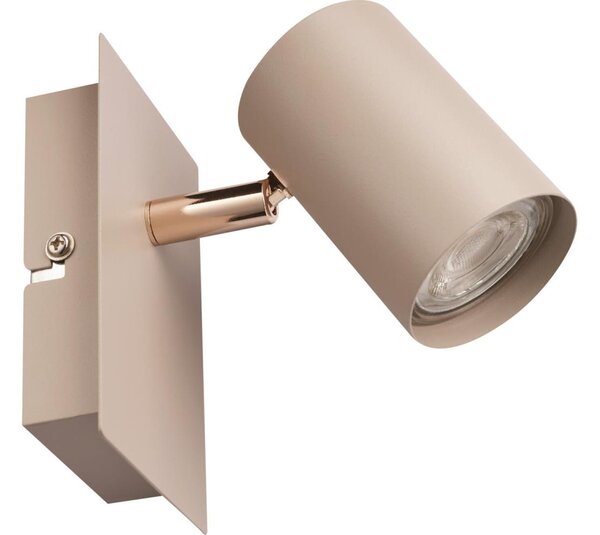 Kanlux 90780 - Faretto da parete EVALO 1xGU10/10W/230V beige/dorato