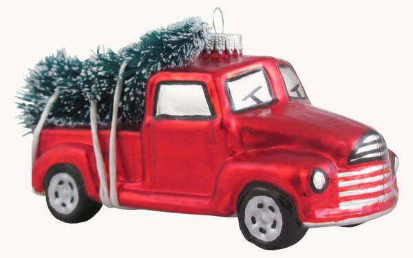 Addobbo di Natale dipinto a mano Vintage Pick-up Truck