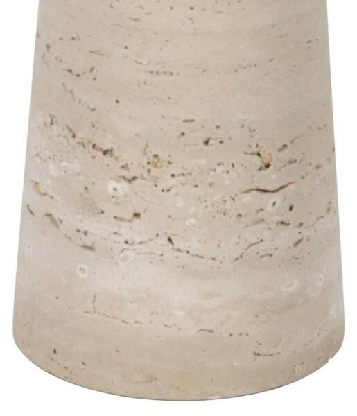Anne Light Lampada da tavolo Travino, Crema / Ambra, Soggiorno / Sala da pranzo, Pietra, Lampada da tavolo