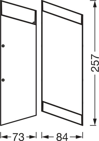 Osram - Applique da esterno ENDURA CLASSIC 2xGU10/5W/230V IP54
