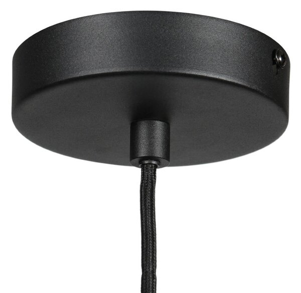Steinhauer Lampada a sospensione NoxLight, dimmerabile, Nero, Soggiorno / Sala da pranzo, Metallo, Lampada a sospensione
