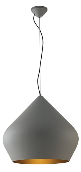 Luce Ambiente Design Lampada a sospensione Tholos, dimmerabile, Alluminio / Grigio / Zincato, Soggiorno / Sala da pranzo, Metallo, Moderno, Lampada a sospensione