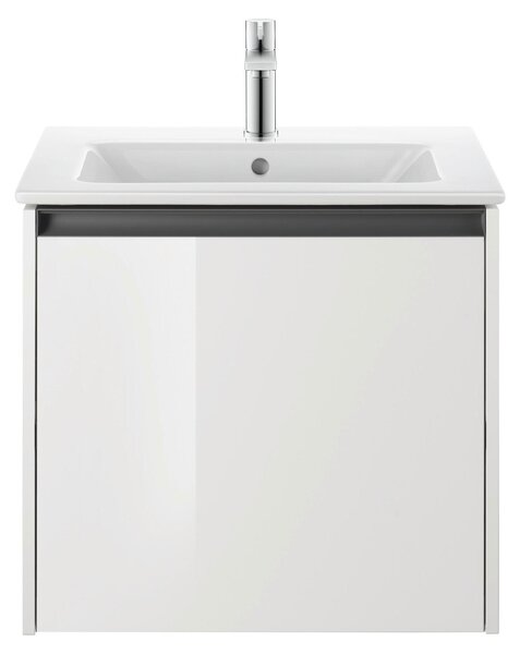 Duravit ME by Starck lavabo pour meuble, avec trop-plein, 1 trou pour robinetterie, avec plage de robinetterie, 630mm, 2336630000, 2336630000
