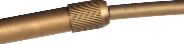Steinhauer Lampada ad arco Sparkled Light, Bronzo / Ottone antico, Soggiorno / Sala da pranzo, Metallo, Moderno, Lampada da terra