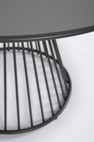 Tavolo da pranzo da giardino rotondo in acciaio ø 120 cm Austin – Bizzotto