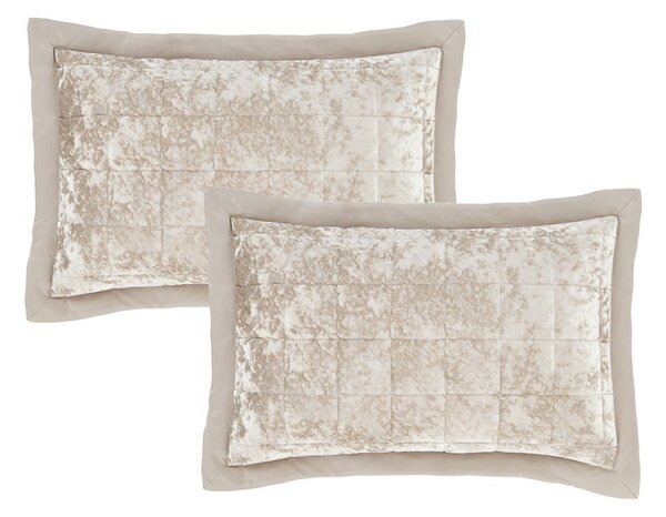 Federe per cuscino in set in velluto 2 pz 50x75 cm Crushed Velvet – Catherine Lansfield
