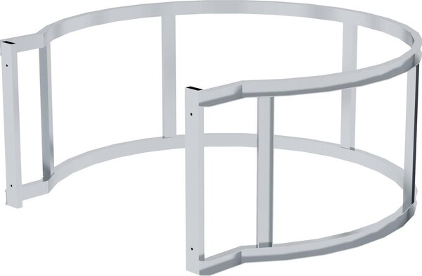 Scala per cisterna Gabbia di protezione rotonda