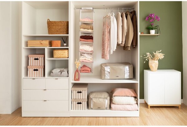 Organizer per vestiti sottovuoto in tessuto 65x50x27 cm Life – Compactor
