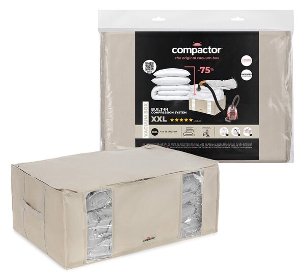 Organizer per vestiti sottovuoto in tessuto 65x50x27 cm Life – Compactor