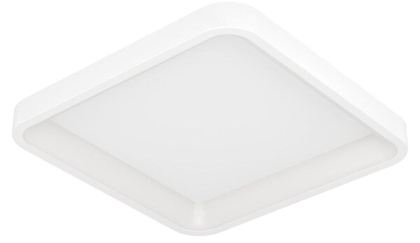 EGLO connect.z, plafoniera LED smart home Loretello-Z, lampada da soffitto dimmerabile, compatibile con ZigBee e Matter, controllo tramite app e comandi vocali Alexa, RGB, 35x35 cm