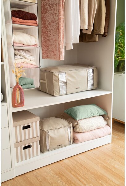 Organizer per vestiti sottovuoto in tessuto 65x50x27 cm Life – Compactor