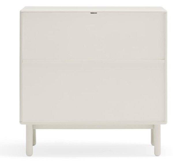 Cassettiera color crema 90x90x40 cm Corvo – Teulat