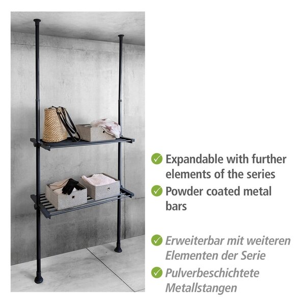 Organizzatore di armadi in metallo Herkules - Wenko