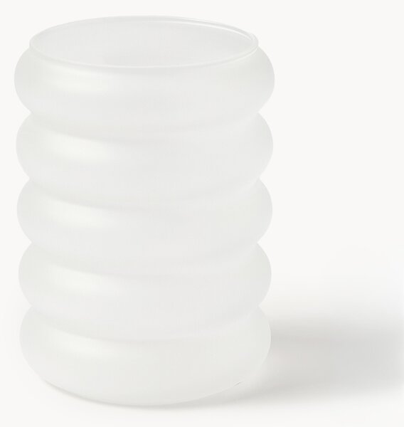 Set di 4 bicchieri da long drink in vetro soffiato borosilicato Bubbly