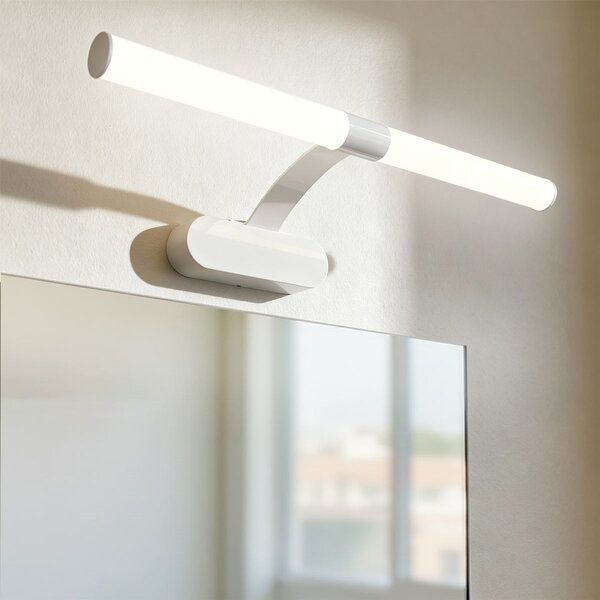 Lampada LED da Specchio 40cm Bianca 6W IP54 - Da parete o su mobile Colore Bianco Naturale 4.000K