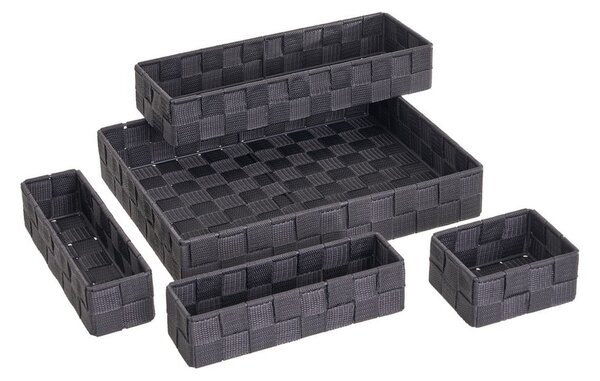 Organizer per cassetti in tessuto in set da 5 - Casa Selección