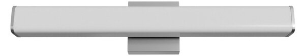 Lampada LED da Specchio 60cm 15W Cromata IP54 - da Muro Colore Bianco Naturale 4.000K