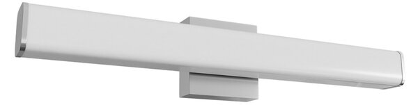 Lampada LED da Specchio 60cm 15W Cromata IP54 - da Muro Colore Bianco Naturale 4.000K