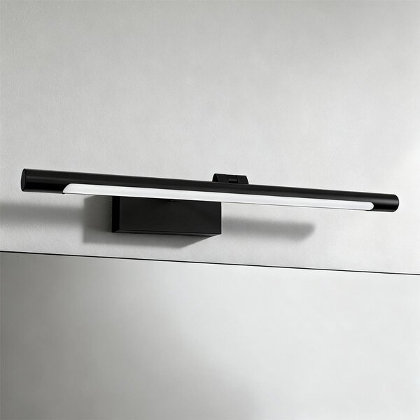 Lampada LED da Specchio 40cm Nera 6W IP54 - da Parete Colore Bianco Naturale 4.000K