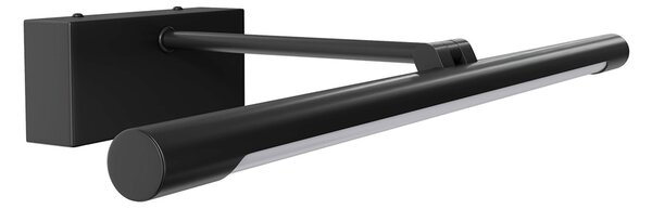 Lampada LED da Specchio 40cm Nera 6W IP54 - da Parete Colore Bianco Naturale 4.000K