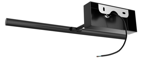 Lampada LED da Specchio 40cm Nera 6W IP54 - da Parete Colore Bianco Naturale 4.000K