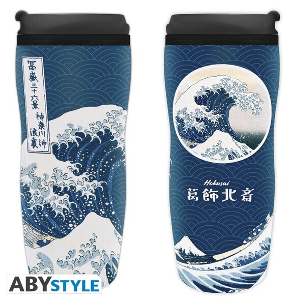 Tazza da viaggio Hokusai - Great Wave