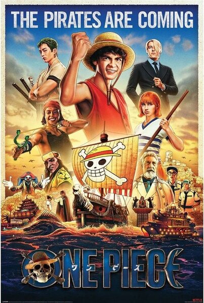 Posters, Stampe One Piece Live Action - Pirates Incoming