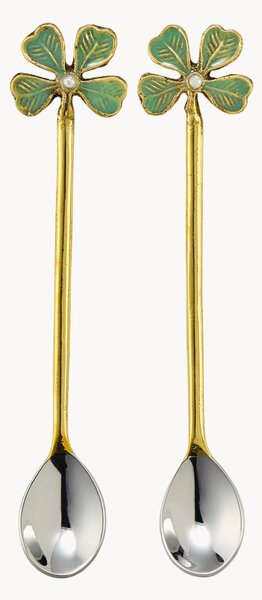 Set di 2 cucchiaini Lucky Clover