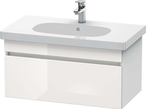 Duravit DuraStyle meuble sous-lavabo mural 6384, 1 tiroir, 800mm, pour D-Code, DS638402218, DS638402218