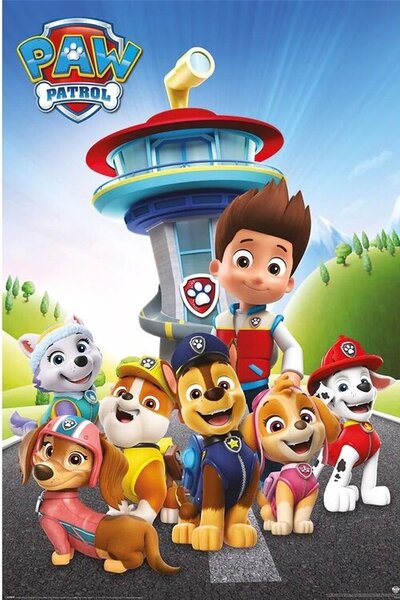 Posters, Stampe Paw Patrol - Ready for Action, (61 x 91.5 cm)