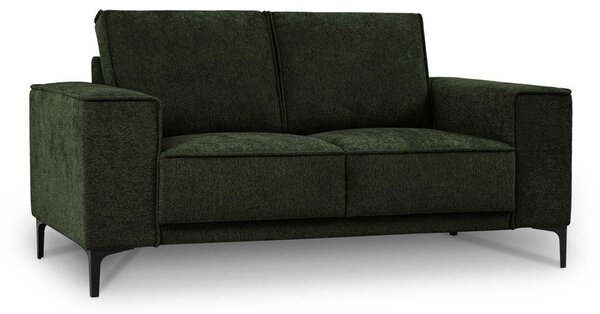 Divano verde con rivestimento in ciniglia 164 cm Copenhagen – Scandic